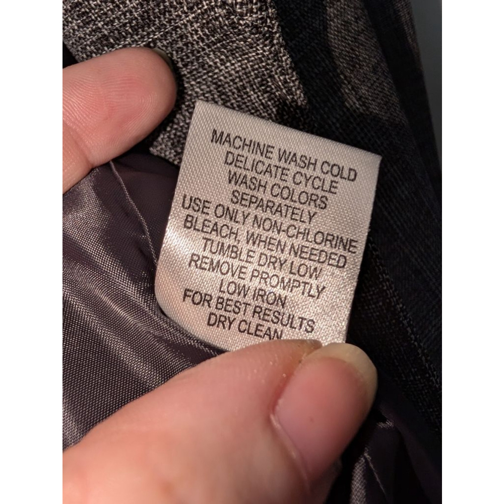 Emily Gray Blazer Jacket Size 12 Womens - Picture 4 of 6
